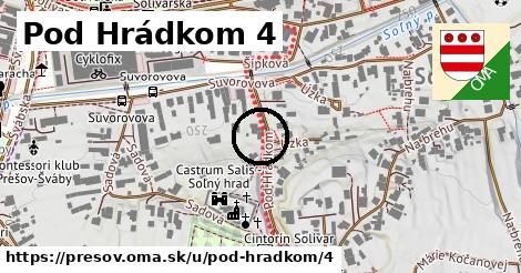 Pod Hrádkom 4, Prešov