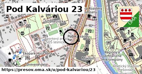 Pod Kalváriou 23, Prešov