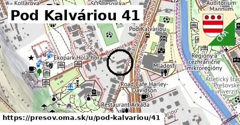 Pod Kalváriou 41, Prešov