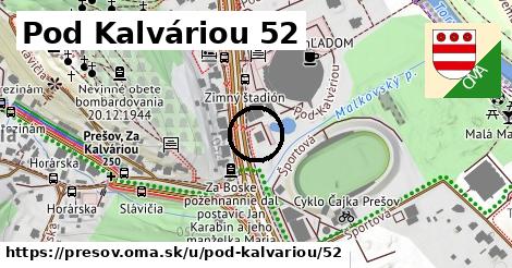 Pod Kalváriou 52, Prešov