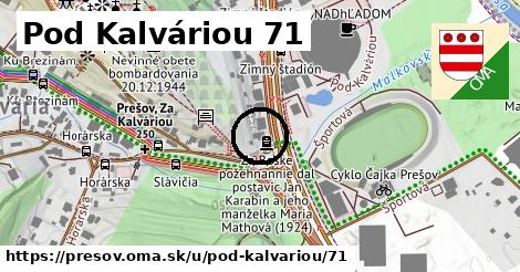 Pod Kalváriou 71, Prešov