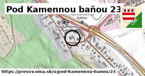 Pod Kamennou baňou 23, Prešov