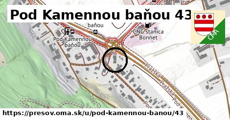 Pod Kamennou baňou 43, Prešov