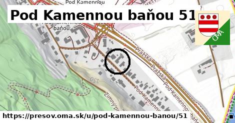 Pod Kamennou baňou 51, Prešov