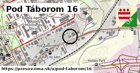 Pod Táborom 16, Prešov