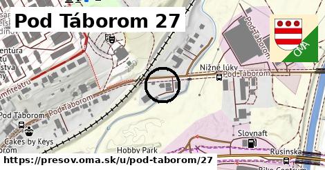 Pod Táborom 27, Prešov