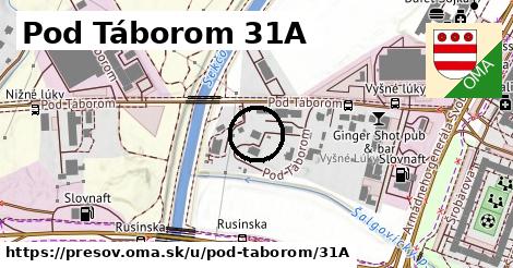 Pod Táborom 31A, Prešov