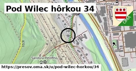 Pod Wilec hôrkou 34, Prešov