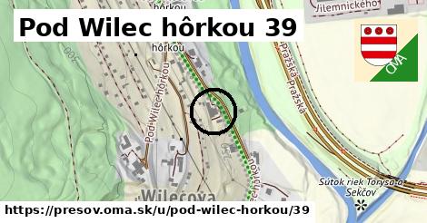 Pod Wilec hôrkou 39, Prešov