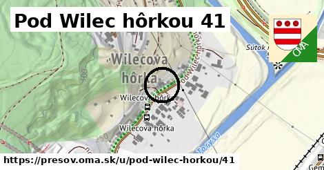 Pod Wilec hôrkou 41, Prešov