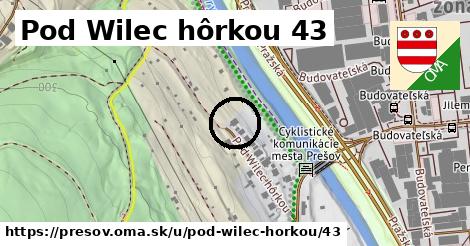 Pod Wilec hôrkou 43, Prešov