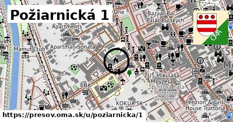 Požiarnická 1, Prešov