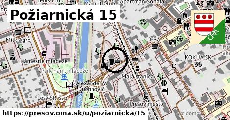 Požiarnická 15, Prešov