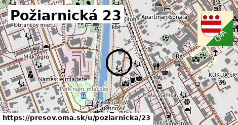 Požiarnická 23, Prešov