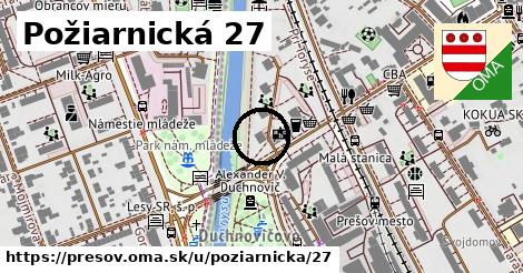 Požiarnická 27, Prešov