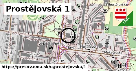 Prostějovská 1, Prešov