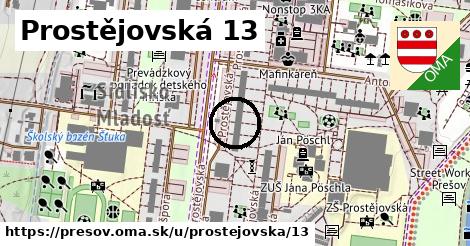 Prostějovská 13, Prešov