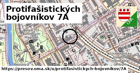 Protifašistických bojovníkov 7A, Prešov