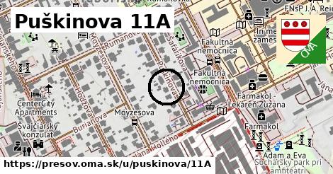 Puškinova 11A, Prešov