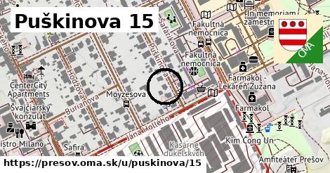 Puškinova 15, Prešov