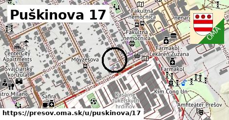 Puškinova 17, Prešov