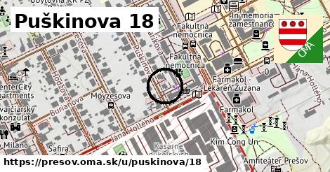 Puškinova 18, Prešov