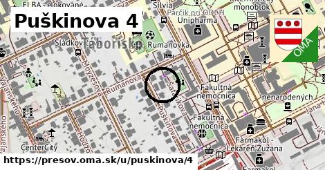 Puškinova 4, Prešov