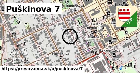 Puškinova 7, Prešov