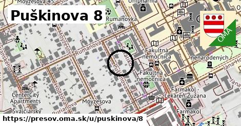 Puškinova 8, Prešov