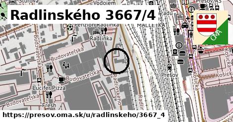 Radlinského 3667/4, Prešov