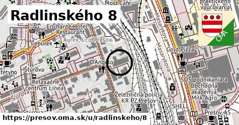 Radlinského 8, Prešov