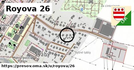 Royova 26, Prešov