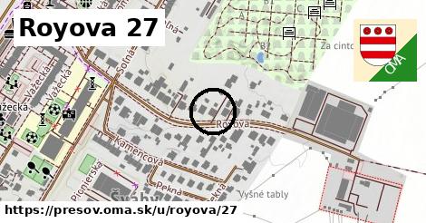 Royova 27, Prešov