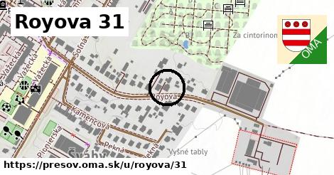 Royova 31, Prešov
