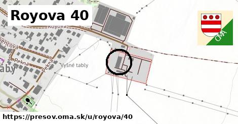 Royova 40, Prešov