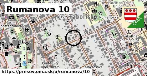 Rumanova 10, Prešov