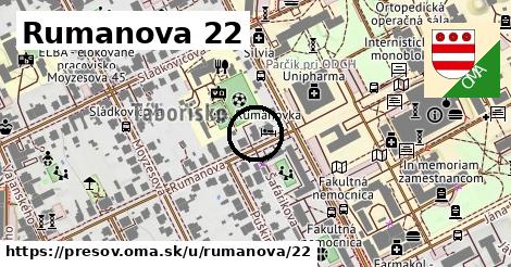 Rumanova 22, Prešov