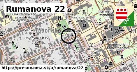 Rumanova 22, Prešov