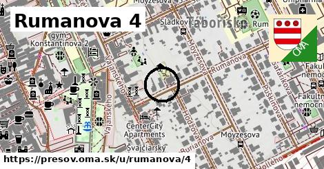 Rumanova 4, Prešov