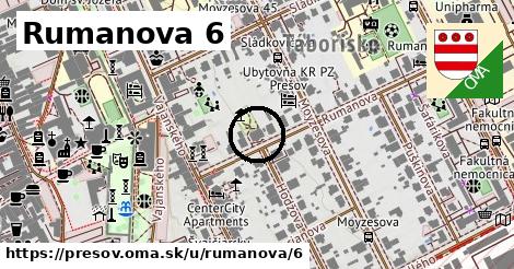 Rumanova 6, Prešov