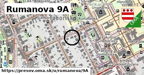 Rumanova 9A, Prešov