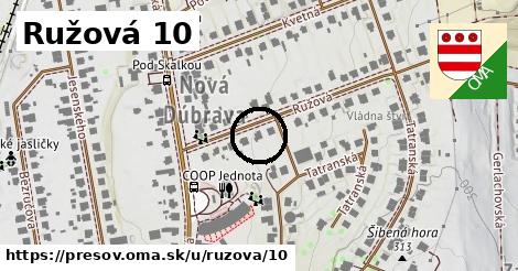 Ružová 10, Prešov