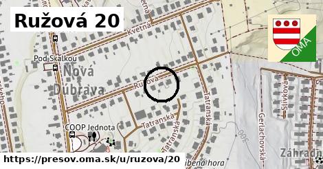 Ružová 20, Prešov