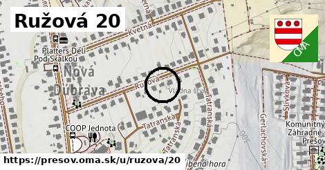 Ružová 20, Prešov