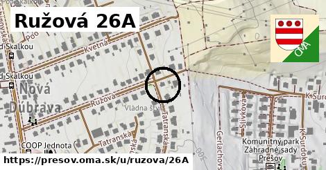 Ružová 26A, Prešov