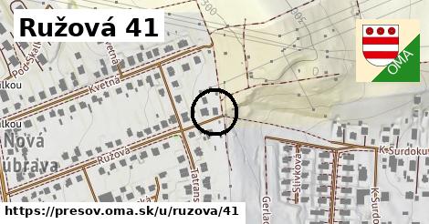 Ružová 41, Prešov
