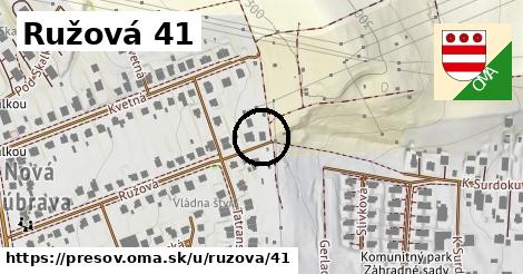 Ružová 41, Prešov