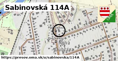 Sabinovská 114A, Prešov