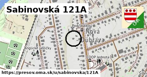 Sabinovská 121A, Prešov