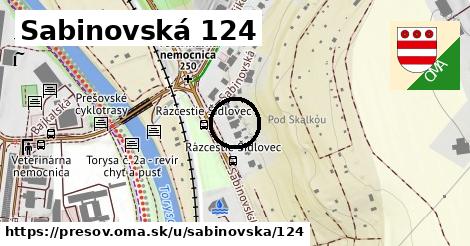 Sabinovská 124, Prešov